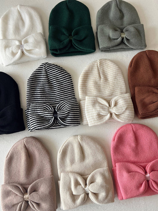 Baby's First Hat | Sandalwood Bow