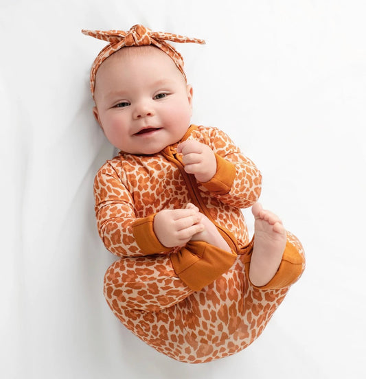 Bamboo Zip Pajamas | Wild One