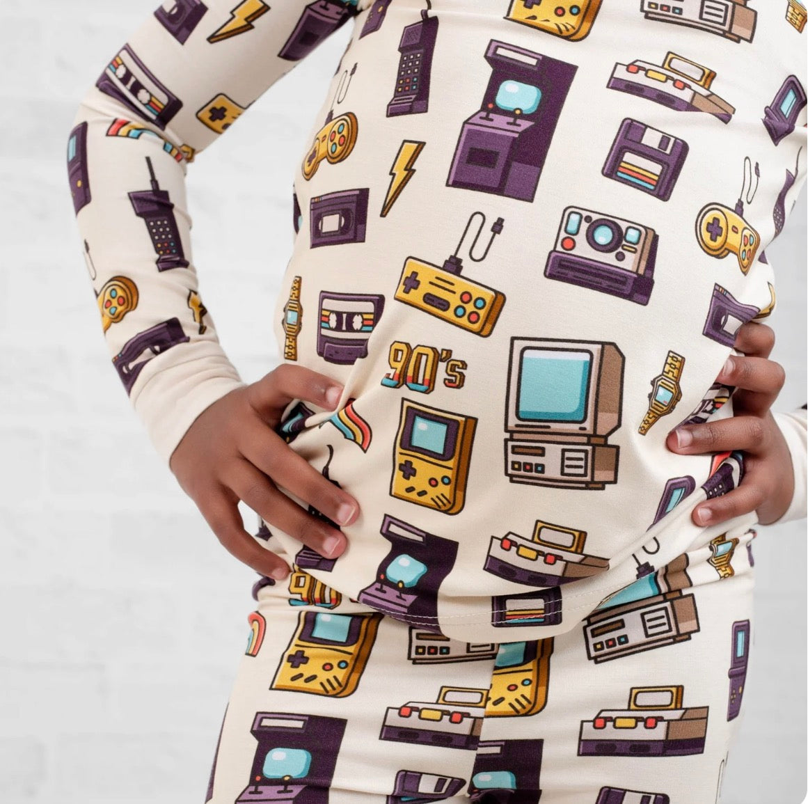 90’s Retro Long Sleeve Pj’s