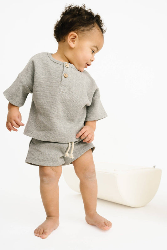 Stormy Waffle Slouchy Set