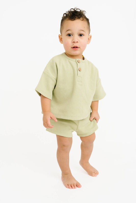 Meadow Waffle Slouchy Set